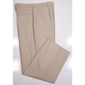 Hugo Boss x Shohei Ohtani Khaki Tan Cotton Pleated Dress Pants 38x34